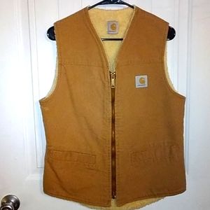 FLAME-RESISTANT DUCK SHERPA LINED VEST